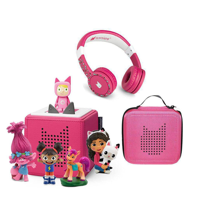 Tonies Ultimate Bundle - TV Friends-Audio Players-Pink- | Natural Baby Shower