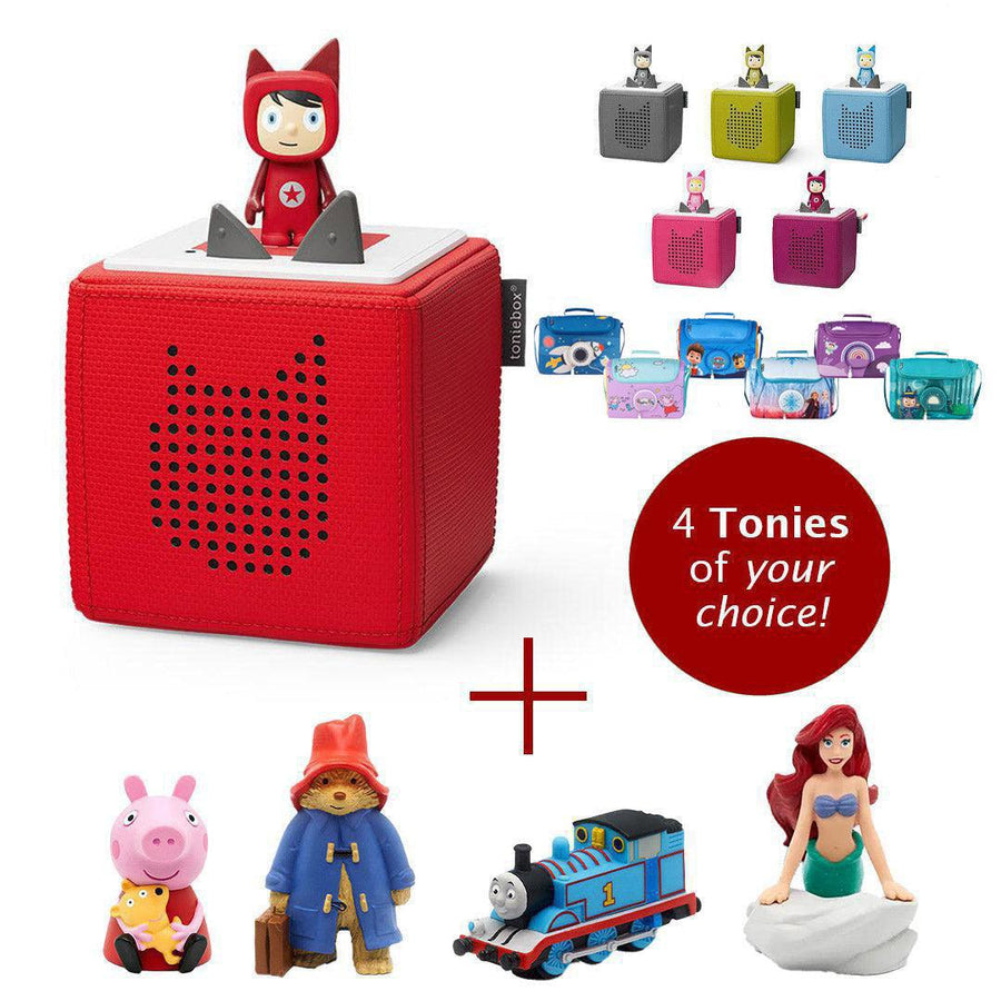 Tonies Ultimate L&P Bundle | Build your Own (6pc)-Audio Players- | Natural Baby Shower