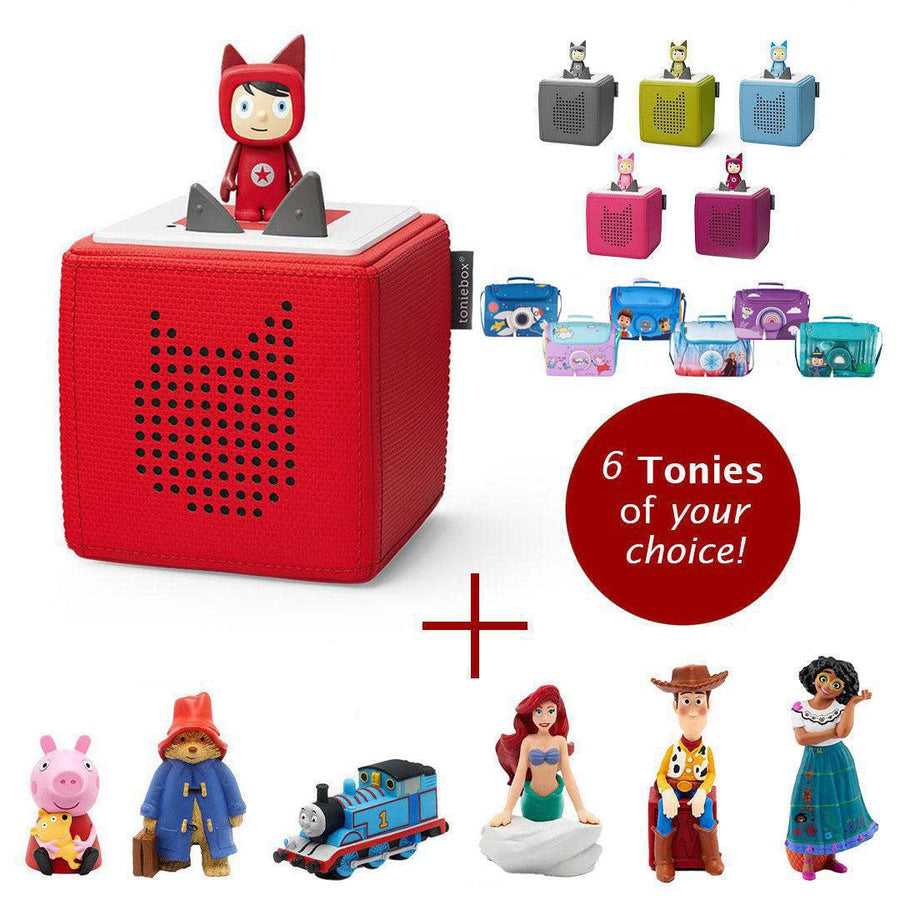 Tonies Ultimate L&P Bundle | Build your Own (8pc)-Audio Players- | Natural Baby Shower