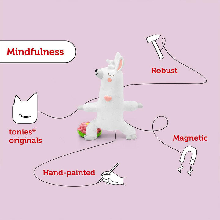 Tonies Mindfulness Yoga with Sara the Llama-Audio Player Cards + Characters- | Natural Baby Shower