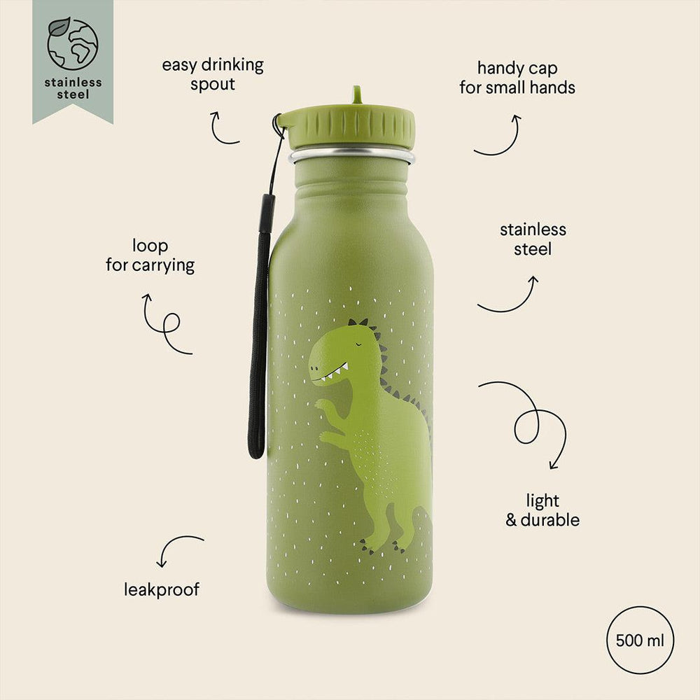 Trixie Drinking Bottle - 500ml - Mr Dino-Drinking Bottles-Mr Dino-500ml | Natural Baby Shower