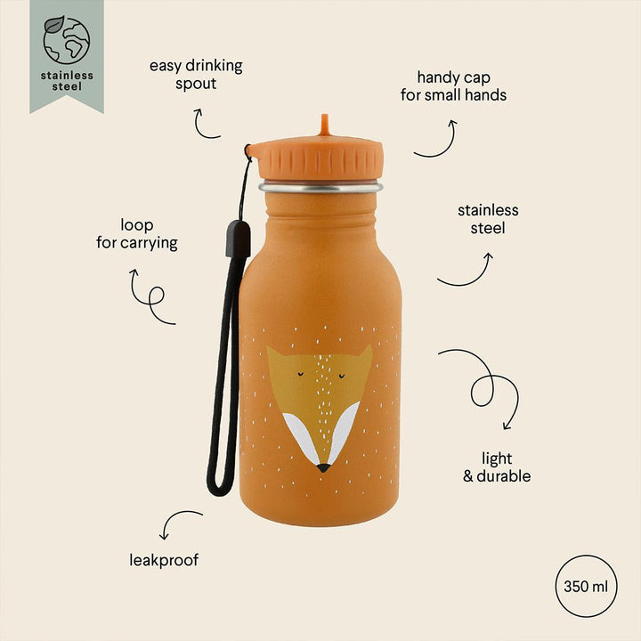 Trixie Drinking Bottle - 350ml - Mr Fox-Drinking Bottles- | Natural Baby Shower