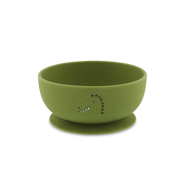 Trixie Silicone Bowl With Suction - Mr Dino-Bowls-Mr Dino- | Natural Baby Shower