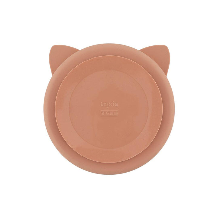 Trixie Silicone Divided Suction Plate - Mrs Cat-Plates-Mrs Cat- | Natural Baby Shower