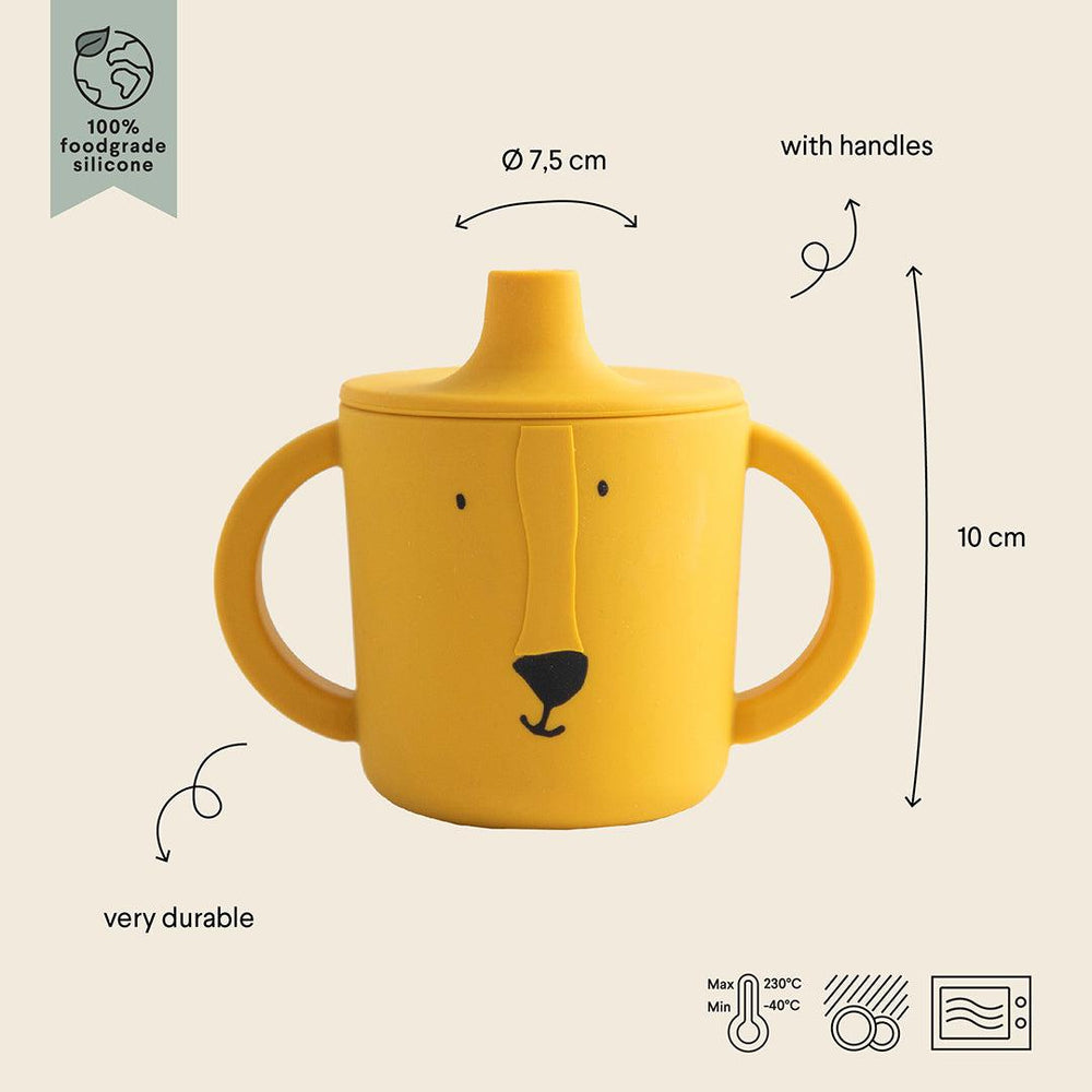 Trixie Silicone Sippy Cup - Mr Lion-Sippy Cups- | Natural Baby Shower