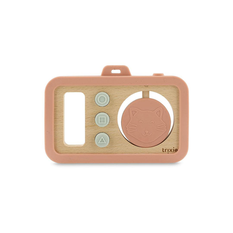 Trixie Wooden Silicone Baby Camera - Mrs Cat-Role Play-Mrs Cat- | Natural Baby Shower