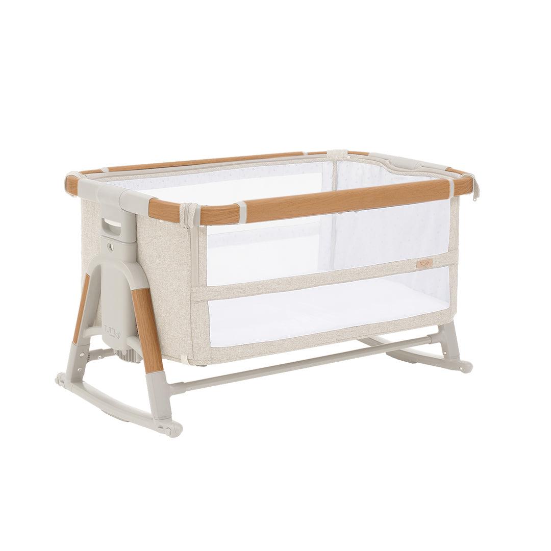 Tutti Bambini CoZee XL Bassinet Accessory Pack Rocking Bars, Support Bars - Scandinavian Walnut-Extension Kits-Scandinavian Walnut- | Natural Baby Shower