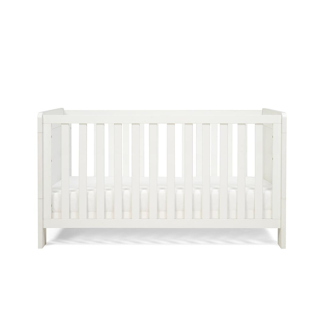 Tutti Bambini Essentials Alba Cot Bed - White-Cot Beds-White- | Natural Baby Shower