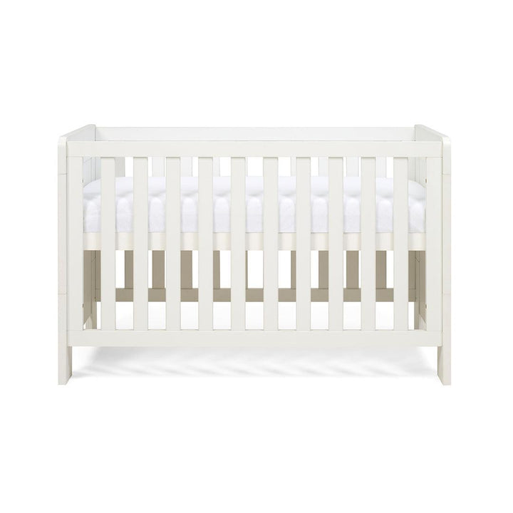 Tutti Bambini Essentials Alba Mini Cot Bed - White-Cot Beds-White- | Natural Baby Shower