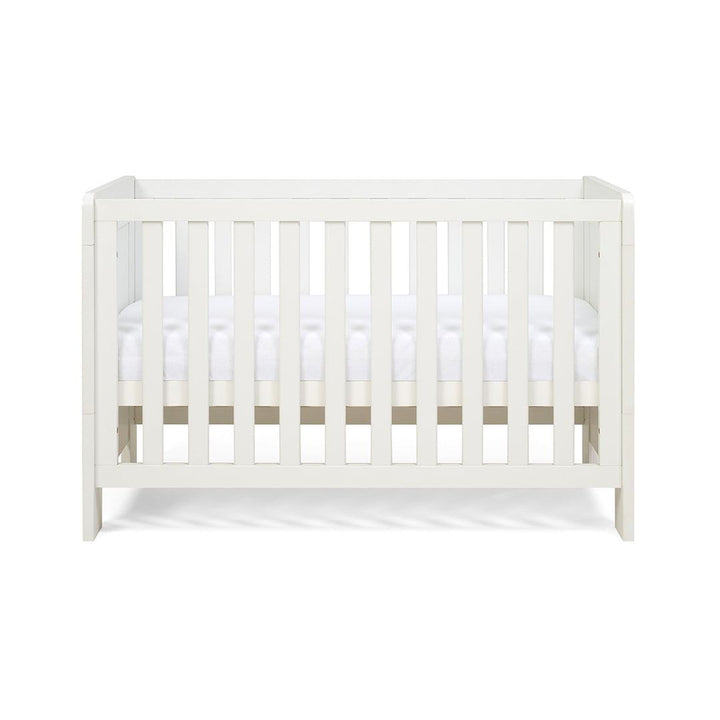 Tutti Bambini Essentials Alba Mini Cot Bed - White-Cot Beds-White- | Natural Baby Shower