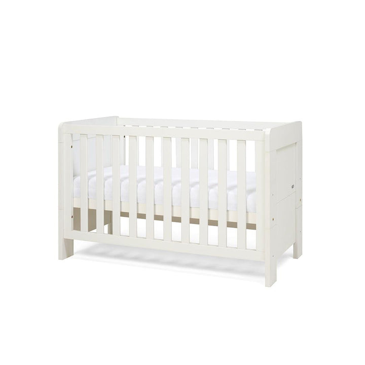 Tutti Bambini Essentials Alba Mini Cot Bed - White-Cot Beds-White- | Natural Baby Shower