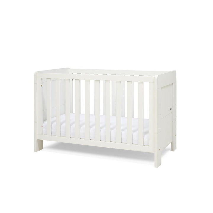 Tutti Bambini Essentials Alba Mini Cot Bed - White-Cot Beds-White- | Natural Baby Shower