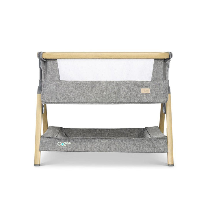 Tutti Bambini Cozee Mini Me Play Crib - Oak/Charcoal-Cribs-Oak/Charcoal-One Size | Natural Baby Shower