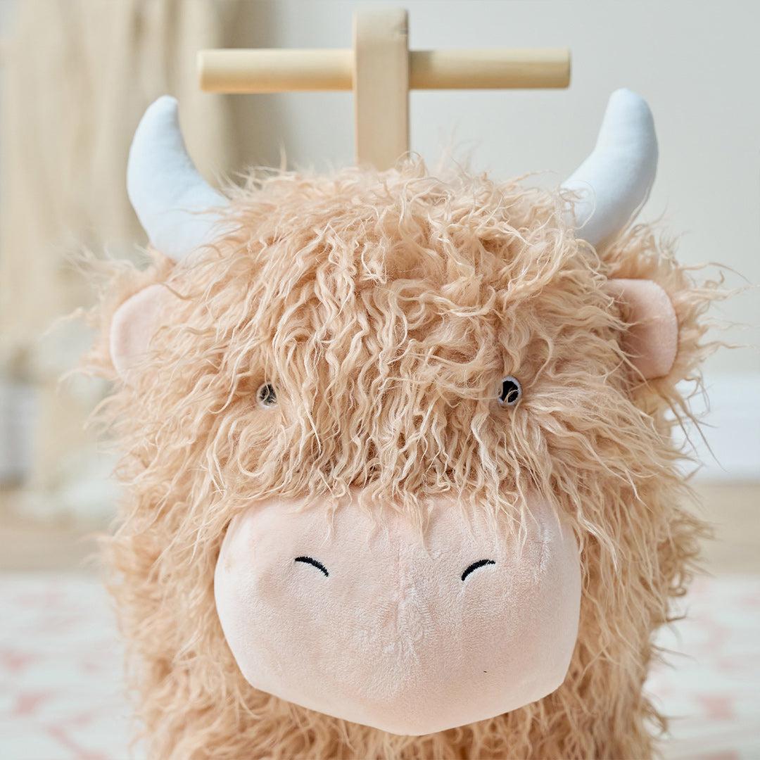 Tutti Bambini Douglas The Highland Cow Rocking Toy-Rocking Toys- | Natural Baby Shower