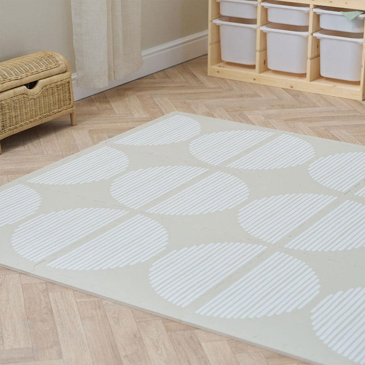 Tutti Bambini Infinity Baby Playmat Orbital - Oatmeal-Play Mats-Oatmeal- | Natural Baby Shower