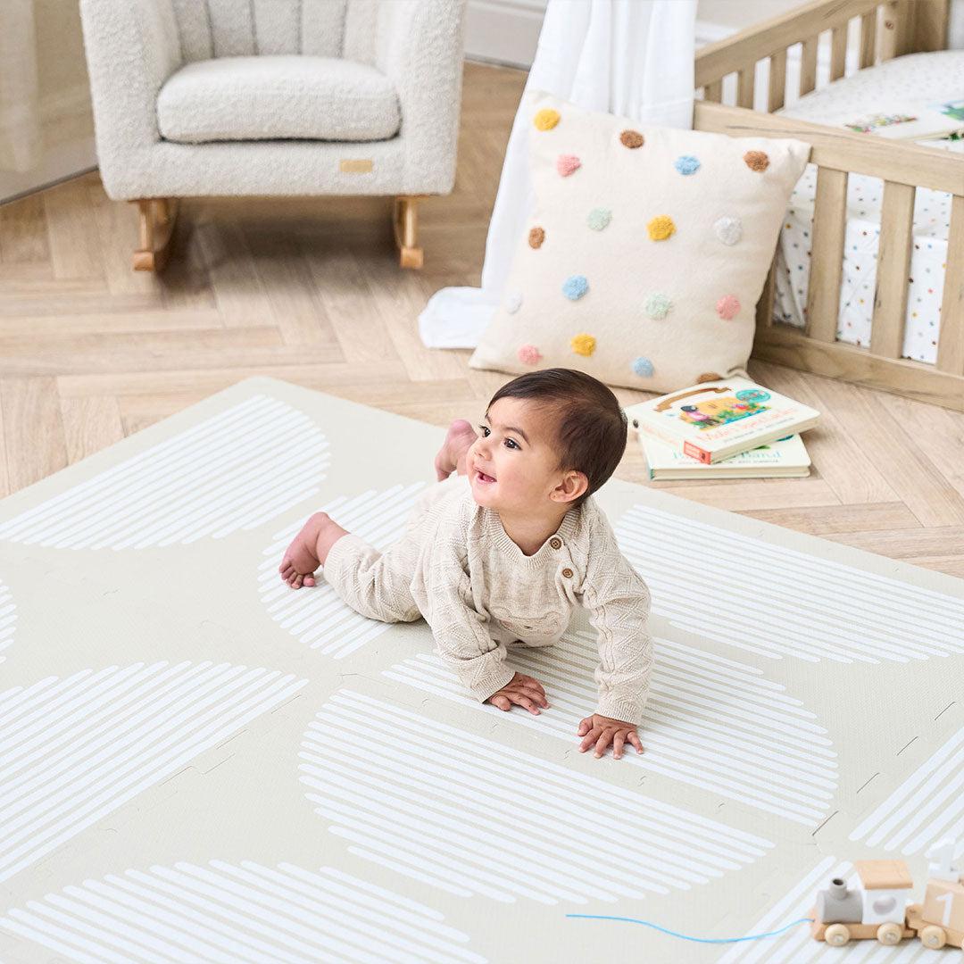 Tutti Bambini Infinity Baby Playmat Orbital - Oatmeal-Play Mats-Oatmeal- | Natural Baby Shower