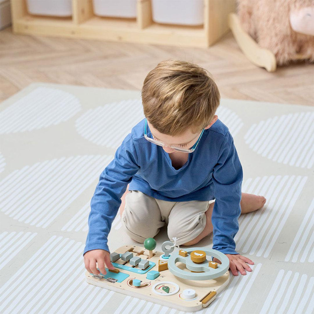 Tutti Bambini Infinity Baby Playmat Orbital - Oatmeal-Play Mats-Oatmeal- | Natural Baby Shower