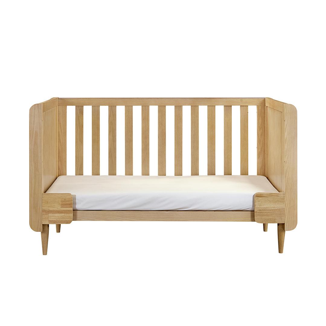 Tutti Bambini Japandi Cot Bed - Light Oak-Cot Beds-Light Oak-No Mattress | Natural Baby Shower