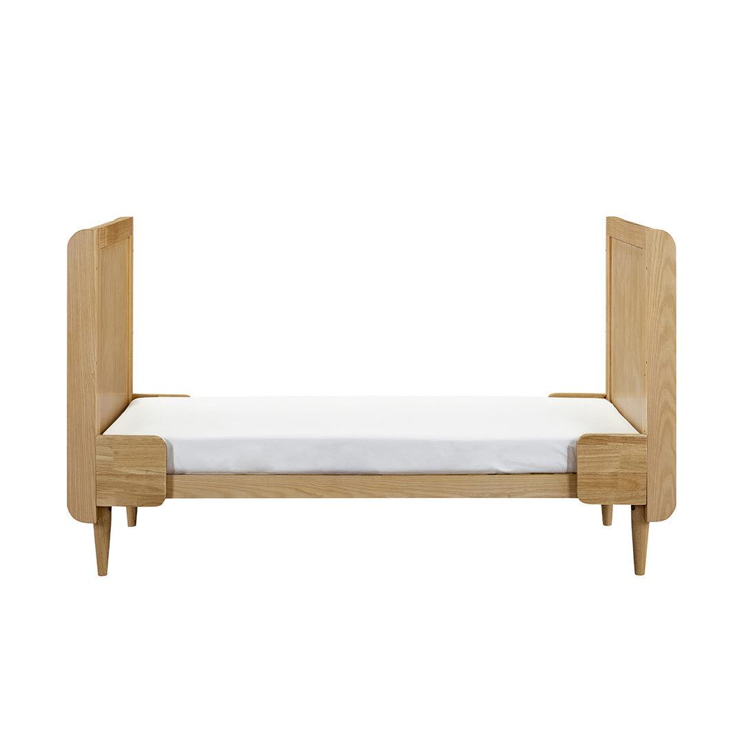 Tutti Bambini Japandi Cot Bed - Light Oak-Cot Beds-Light Oak-No Mattress | Natural Baby Shower