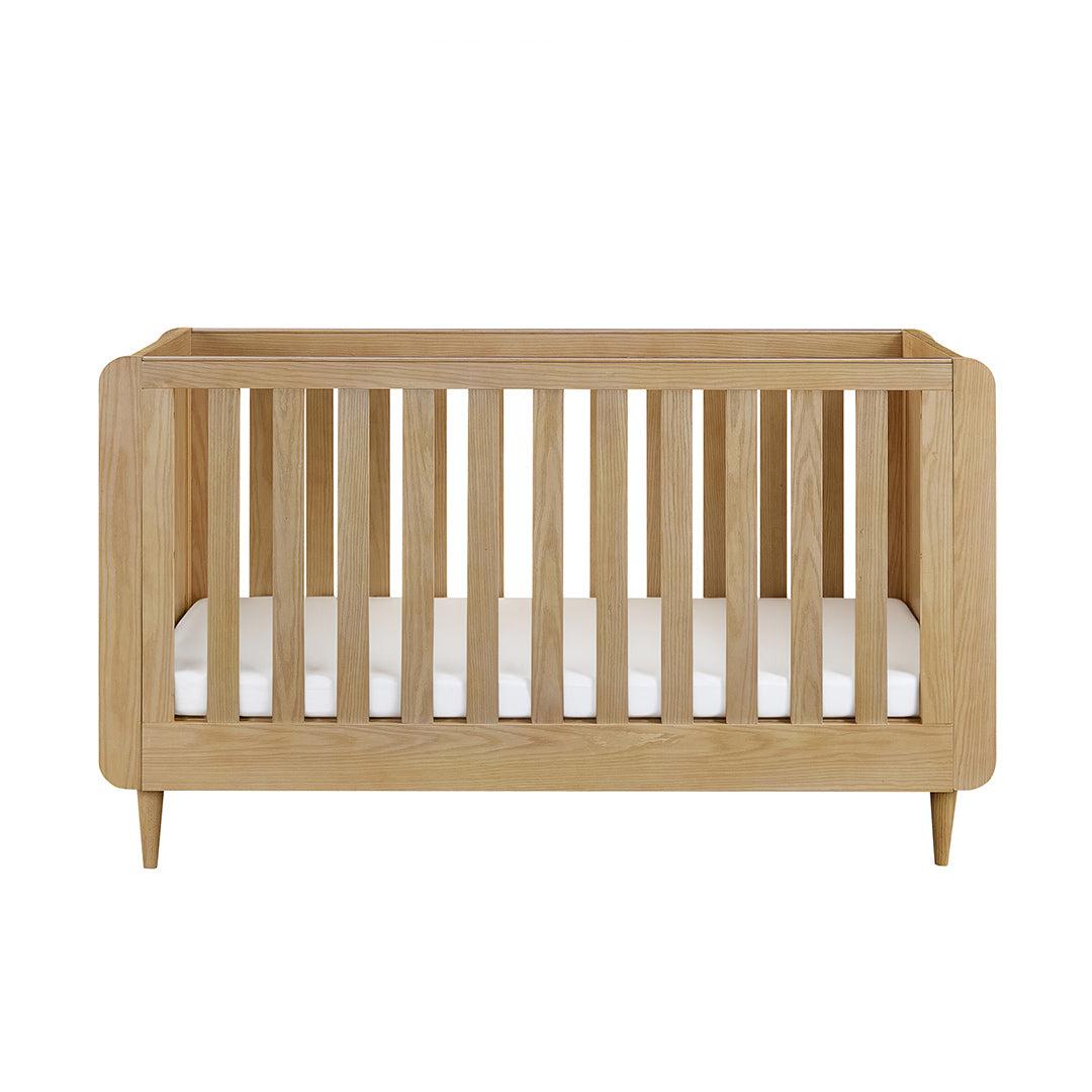 Tutti Bambini Japandi Cot Bed - Light Oak-Cot Beds-Light Oak-No Mattress | Natural Baby Shower