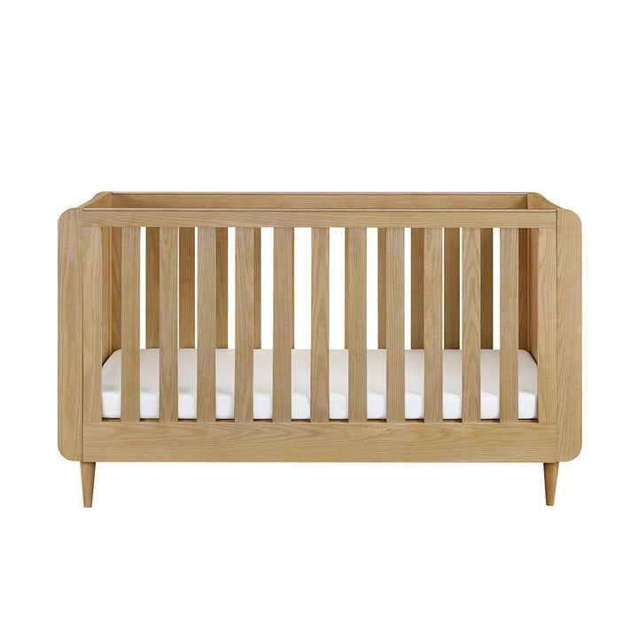 Tutti Bambini Japandi Cot Bed - Light Oak-Cot Beds-Light Oak-No Mattress | Natural Baby Shower