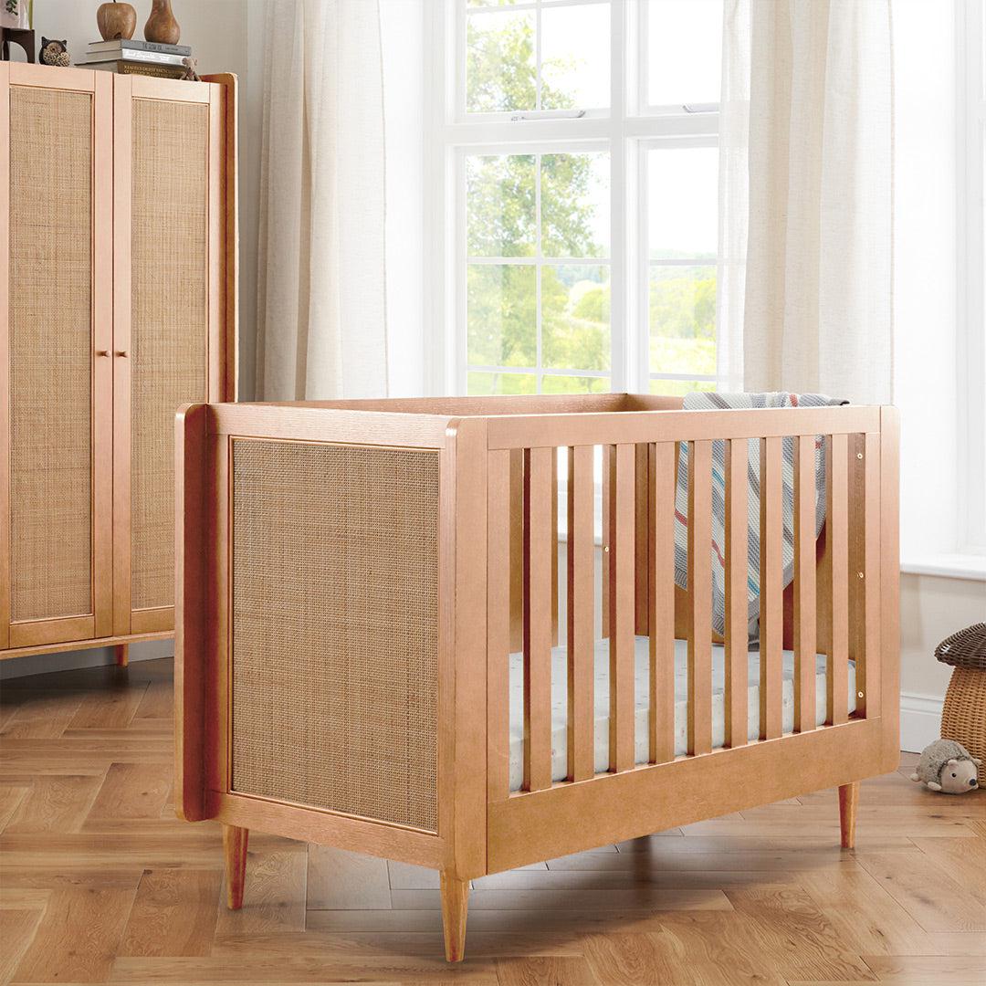 Tutti Bambini Japandi 3 Piece Room Set - Light Oak-Nursery Sets-Light Oak-No Mattress | Natural Baby Shower