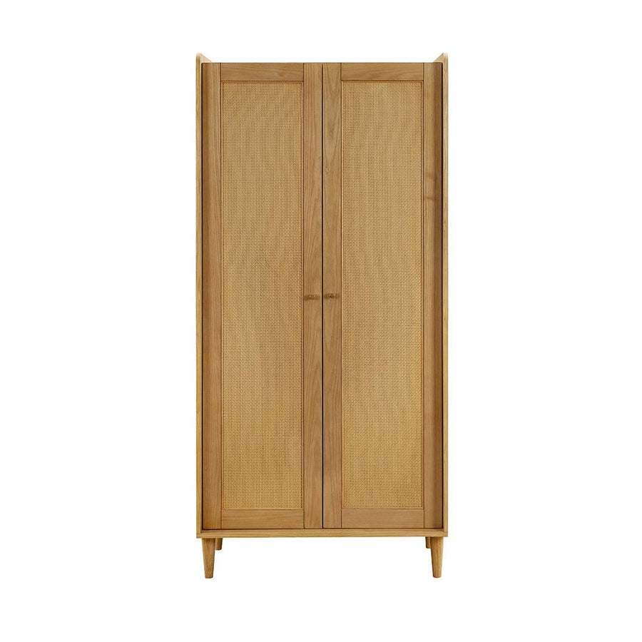 Tutti Bambini Japandi Wardrobe - Light Oak-Wardrobes-Light Oak- | Natural Baby Shower