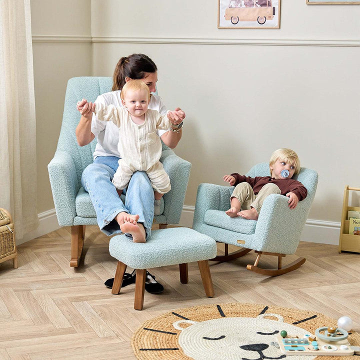 Tutti Bambini Jonah Luxe Feeding Chair - Ocean Stone-Feeding Chairs-Ocean Stone- | Natural Baby Shower