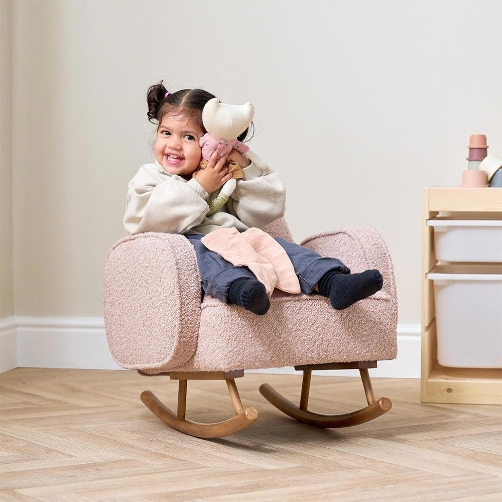 Tutti Bambini Micah Mini Me Children's Rocking Chair - Blush-Feeding Chairs-Blush-One Size | Natural Baby Shower