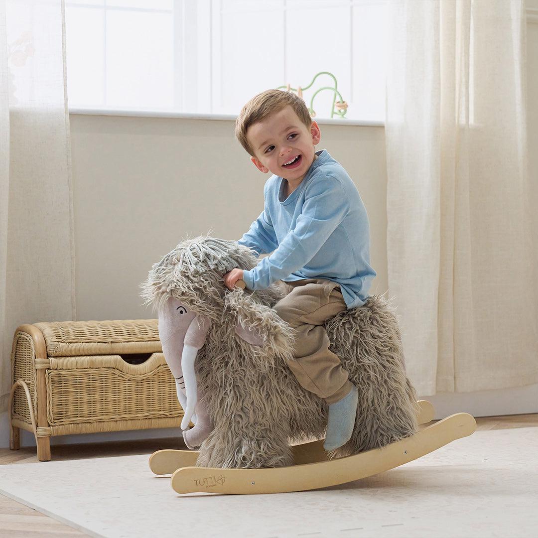 Tutti Bambini Mimi The Woolly Mammoth Rocking Toy-Rocking Toys- | Natural Baby Shower