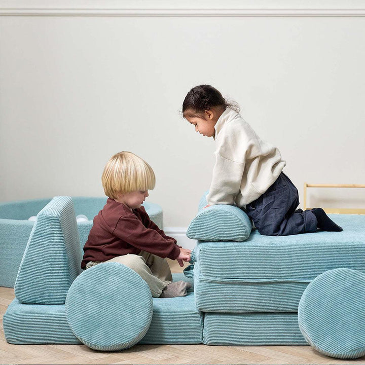 Tutti Bambini Playrama Montessori Kids Play Sofa - Ocean Stone-Tables + Seating-Ocean Stone-One Size | Natural Baby Shower