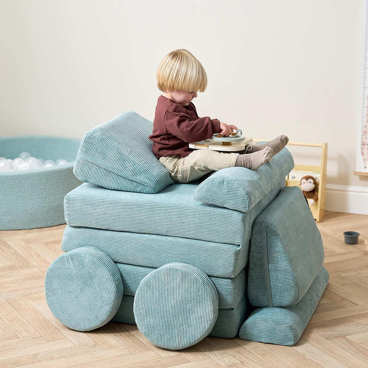 Tutti Bambini Playrama Montessori Kids Play Sofa - Ocean Stone-Tables + Seating-Ocean Stone-One Size | Natural Baby Shower