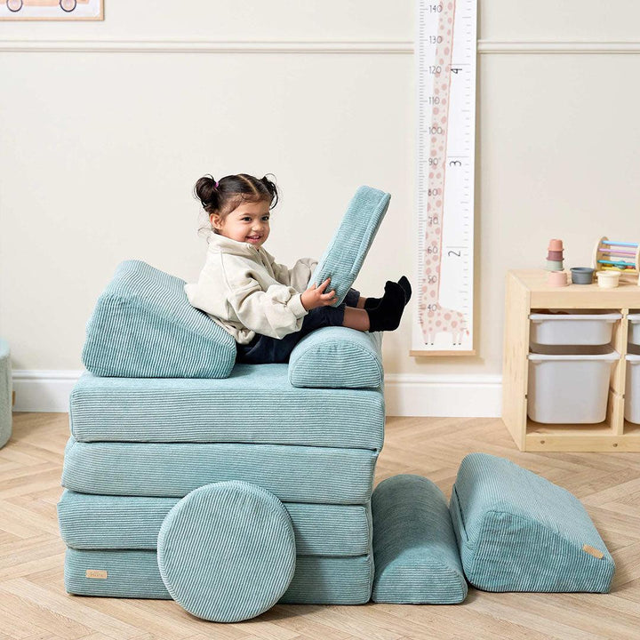 Tutti Bambini Playrama Montessori Kids Play Sofa - Ocean Stone-Tables + Seating-Ocean Stone-One Size | Natural Baby Shower