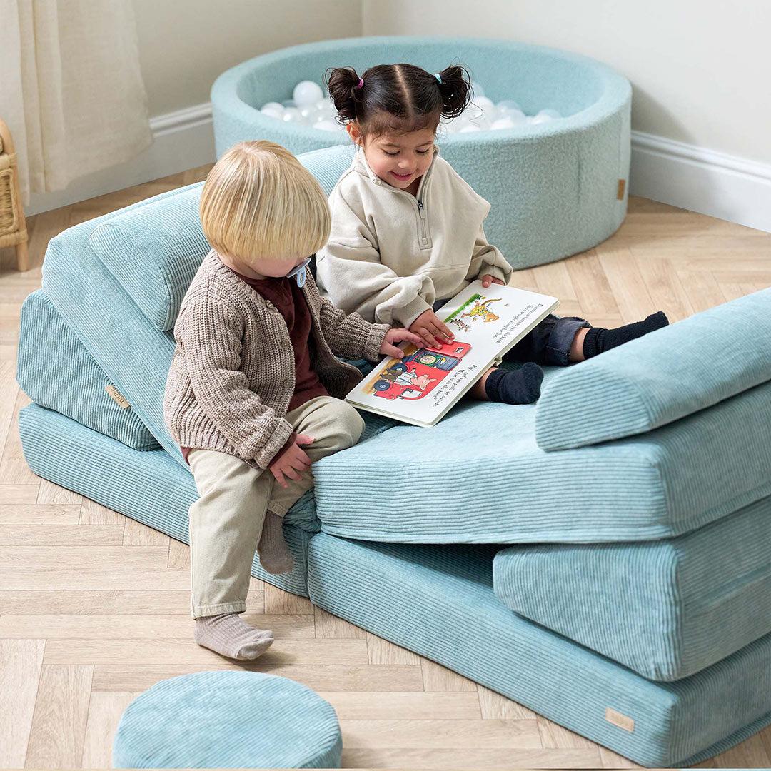 Tutti Bambini Playrama Montessori Kids Play Sofa - Ocean Stone-Tables + Seating-Ocean Stone-One Size | Natural Baby Shower