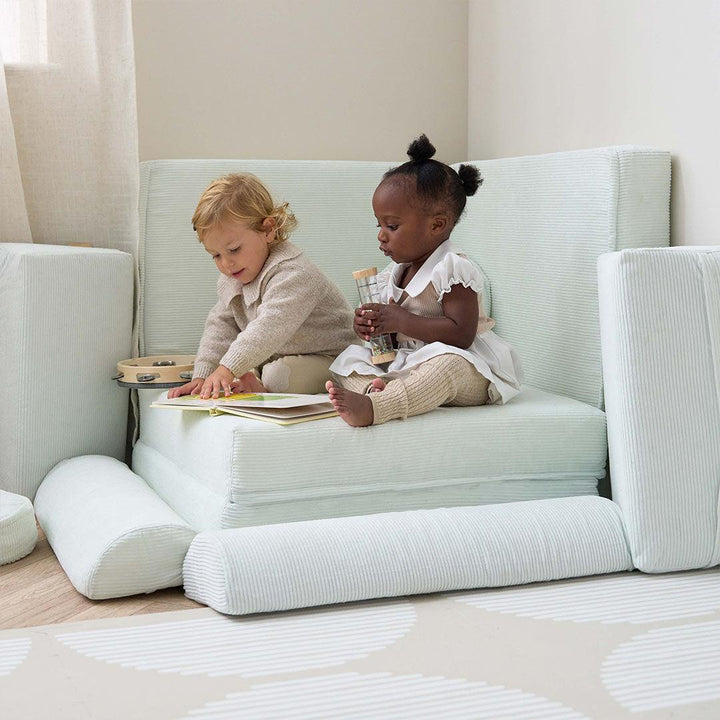 Tutti Bambini Playrama Montessori Kids Play Sofa - Sea Mist-Tables + Seating-Sea Mist-One Size | Natural Baby Shower