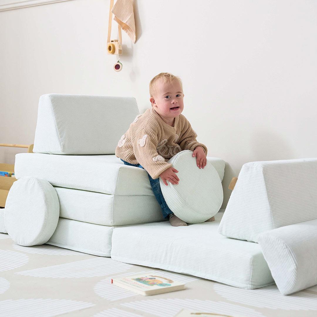 Tutti Bambini Playrama Montessori Kids Play Sofa - Sea Mist-Tables + Seating-Sea Mist-One Size | Natural Baby Shower