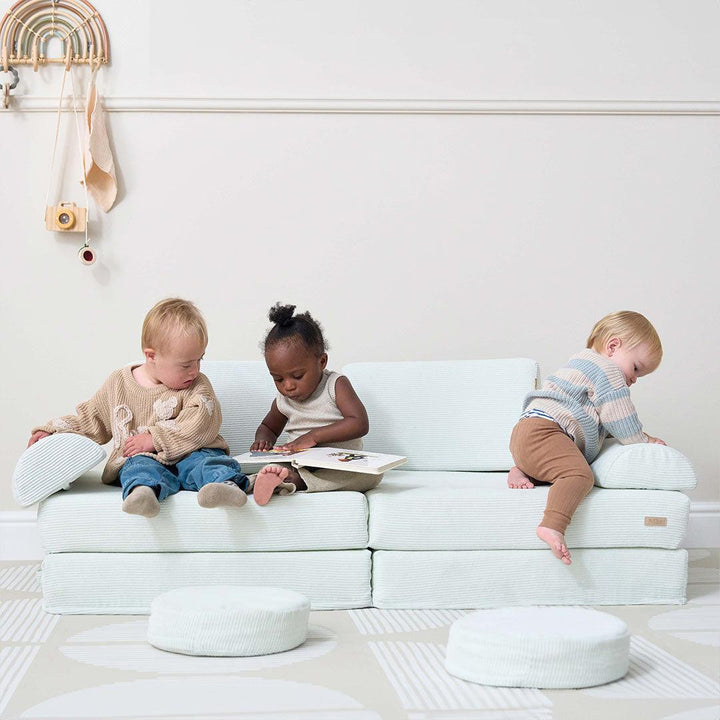 Tutti Bambini Playrama Montessori Kids Play Sofa - Sea Mist-Tables + Seating-Sea Mist-One Size | Natural Baby Shower