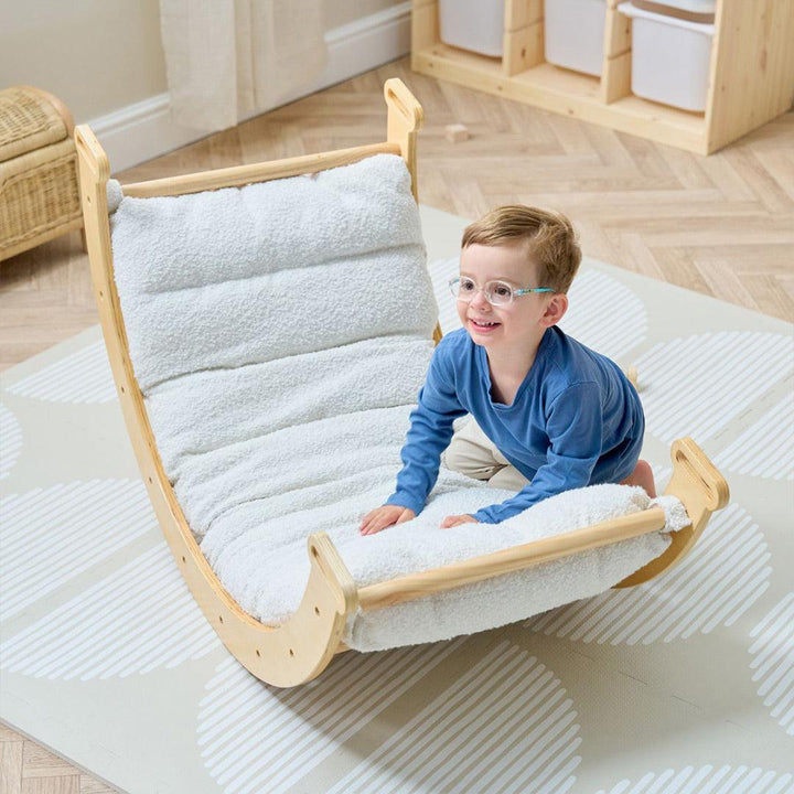 Tutti Bambini Scala Montessori Pikler Rocking Frame Cushion - Natural-Baby Bouncer Cushions-Natural-One Size | Natural Baby Shower