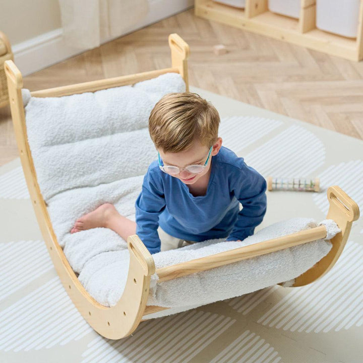 Tutti Bambini Scala Montessori Pikler Rocking Frame Cushion - Natural-Baby Bouncer Cushions-Natural-One Size | Natural Baby Shower