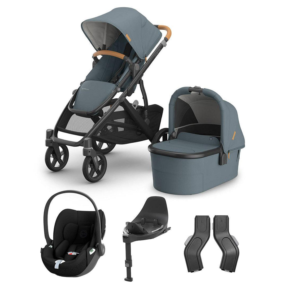 UPPAbaby Vista V3 Cloud T Travel System - Dillan-Travel Systems-No Base- | Natural Baby Shower