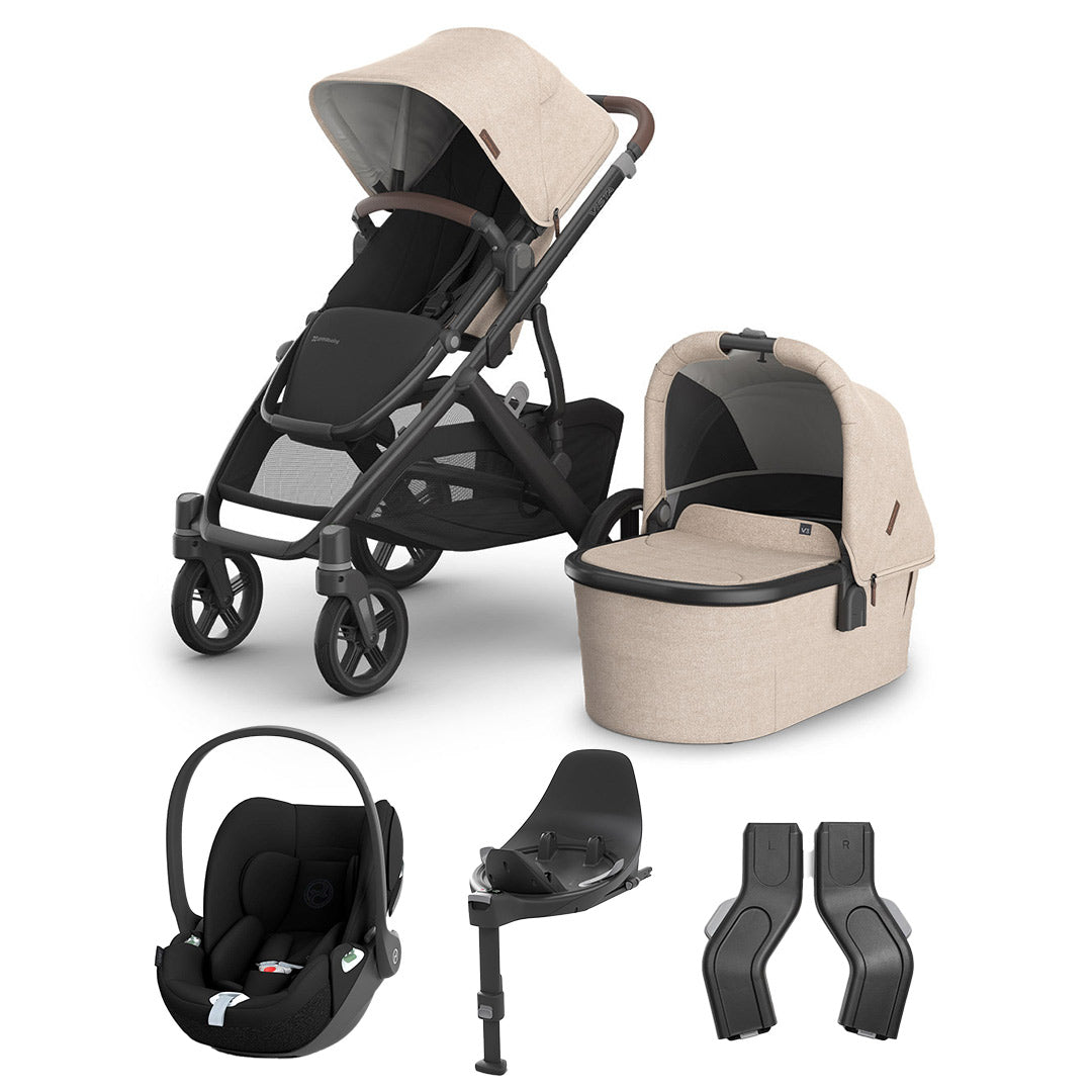 UPPAbaby Vista V3 Cloud T Travel System - Liam-Travel Systems-No Base- | Natural Baby Shower