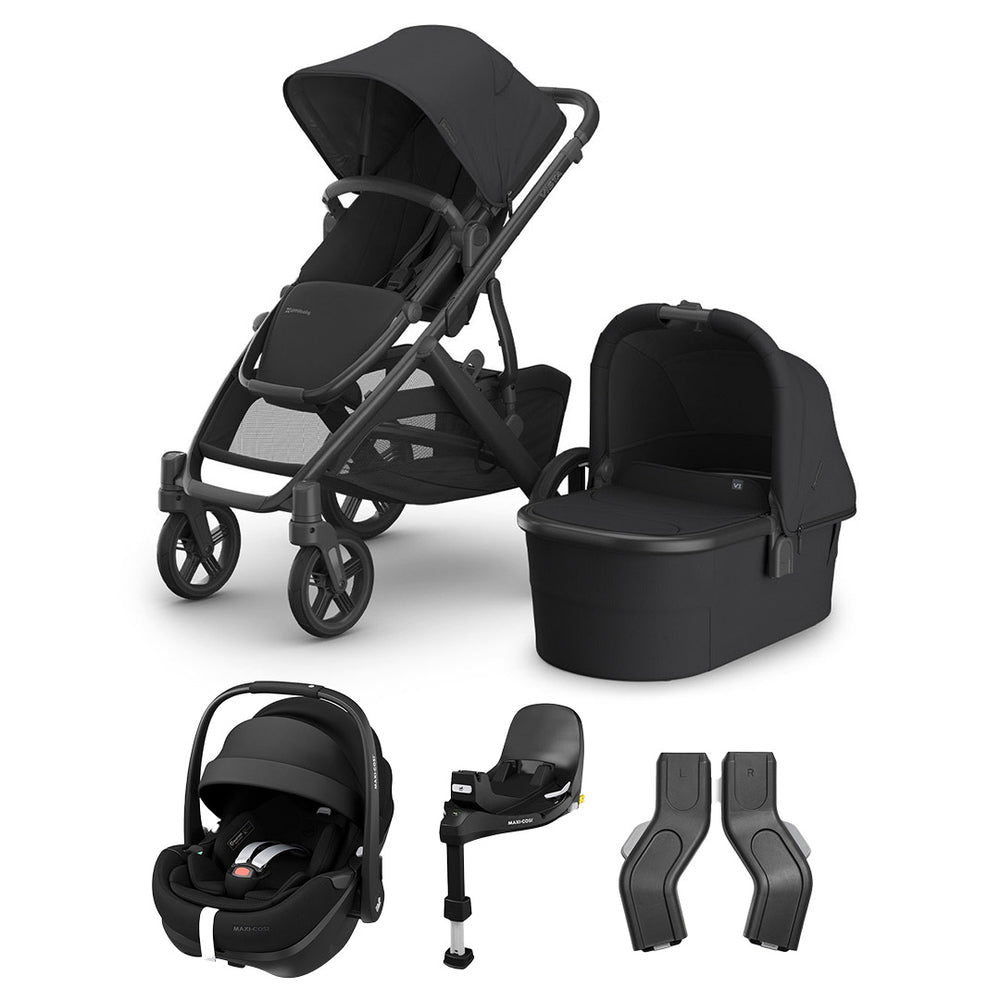 UPPAbaby Vista V3 + Pebble 360 Pro 2 Travel System - Jake-Travel Systems-No Base- | Natural Baby Shower