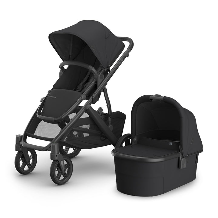 UPPAbaby Vista V3 Pushchair - Jake - Black-Strollers-Jake- | Natural Baby Shower