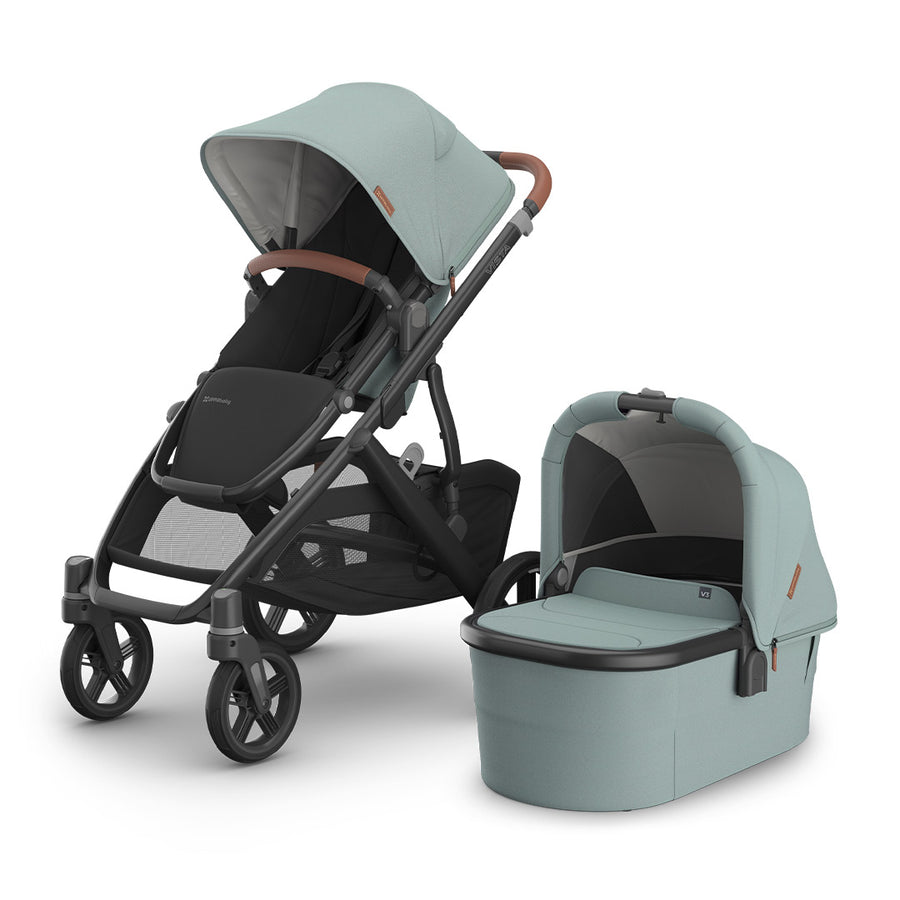 UPPAbaby Vista V3 Pushchair - Kenzi - Mystic Aqua-Strollers-Kenzi- | Natural Baby Shower