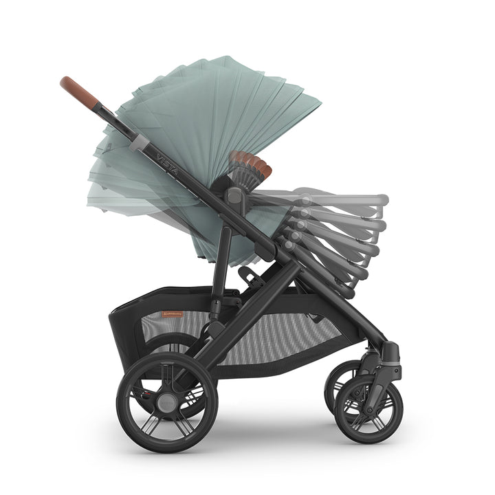 UPPAbaby Vista V3 Pushchair - Kenzi - Mystic Aqua-Strollers-Kenzi- | Natural Baby Shower