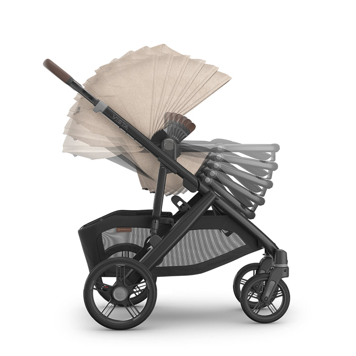 UPPAbaby Vista V3 Pushchair - Liam - Oat Melange-Strollers-Liam- | Natural Baby Shower