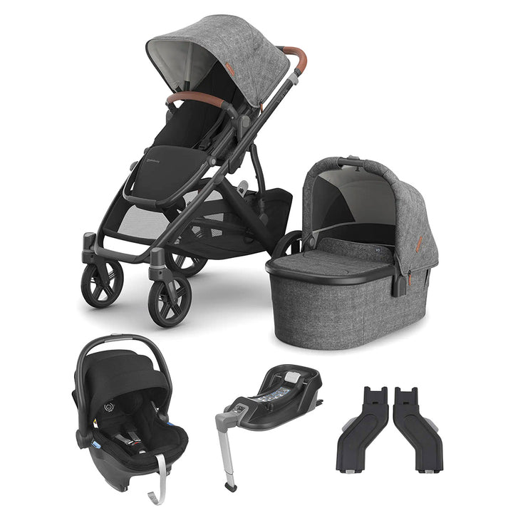 UPPAbaby Vista V3 + MESA i-Size + Base Travel System-Travel Systems-Greyson- | Natural Baby Shower