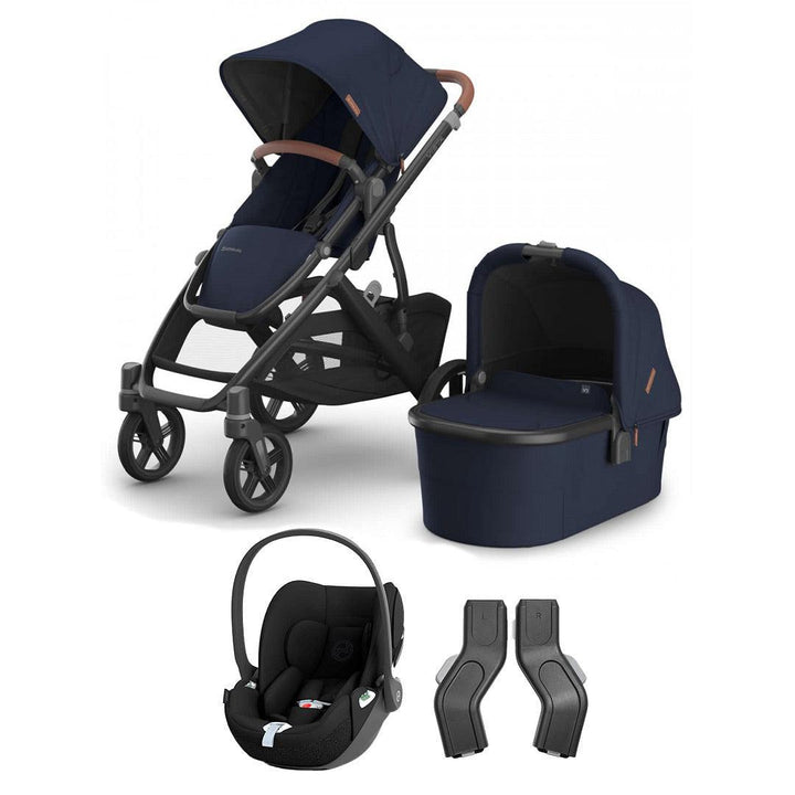 UPPAbaby Vista V3 + Cloud T Travel System-Travel Systems-Noa-No Base | Natural Baby Shower