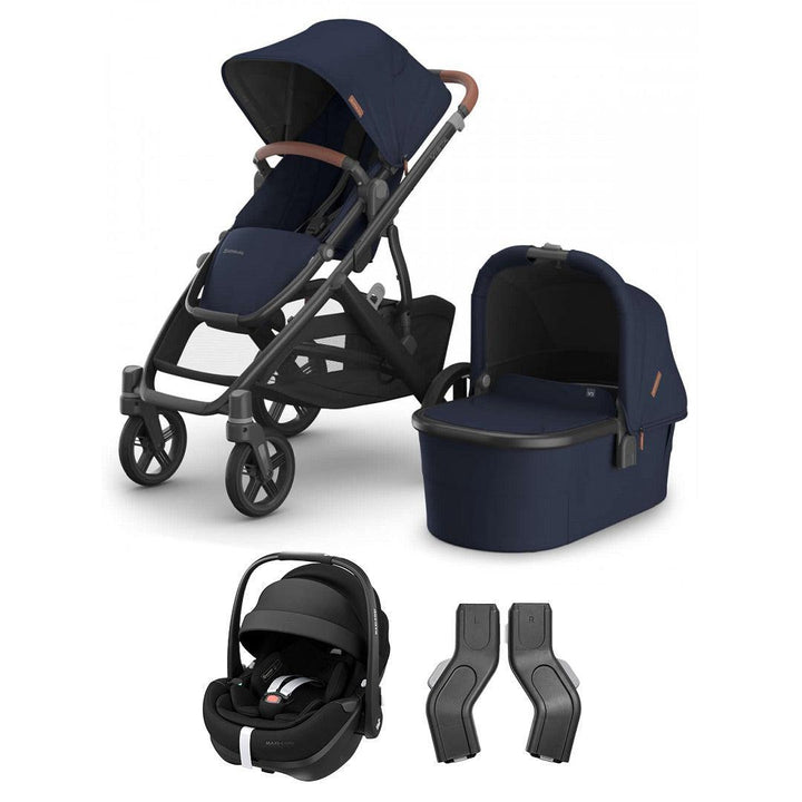 UPPAbaby Vista V3 + Pebble 360 Pro 2 Travel System-Travel Systems-Noa-No Base | Natural Baby Shower