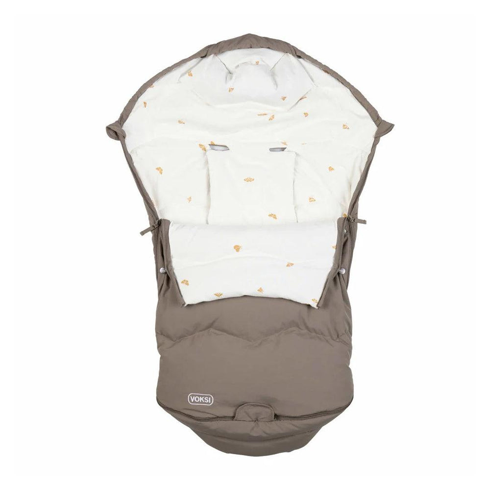 Voksi Explorer Footmuff - Walnut-Footmuffs-Walnut- | Natural Baby Shower